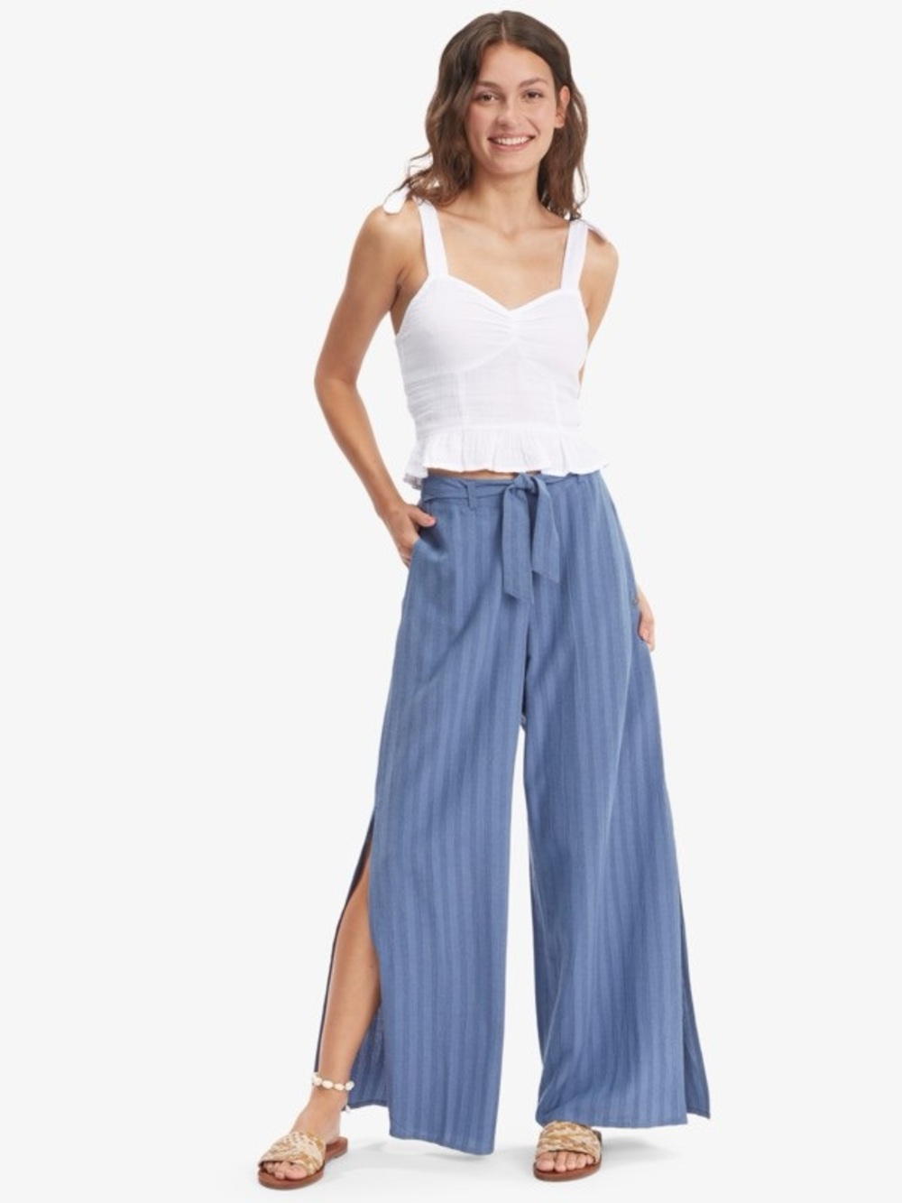 Roxy Wide-Leg Pants